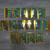 Banderín Feliz Cumple Laser Dorado - comprar online
