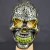 Máscara Calavera Gold LED - comprar online