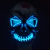 Máscara Calavera Blanca LED - comprar online