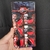 Maquillaje Duo Negro/Rojo x6