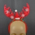 Vincha Reno Rojo con Gorrito