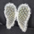 Alas de Angel Tul con Plumas Blanca