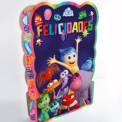 Piñata de Cartón Intensamente 2