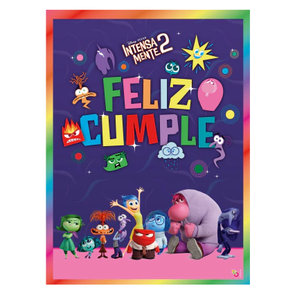 Afiche Feliz Cumple Intensamente 2
