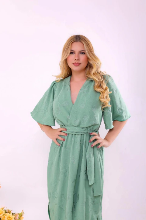 VESTIDO ANA - LESE BORDADO - Luxuria de Beatriz 