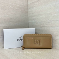 BILLETERA BLAQUÉ SIMPLE CON CIERRE + CAJA ORIGINAL DE LA MARCA - Mala Junta