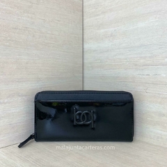 BILLETERA BLAQUÉ SIMPLE CON CIERRE + CAJA ORIGINAL DE LA MARCA