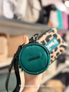 BILLETERA CHIMOLA CORTA LEOPARDO + CAJA en internet