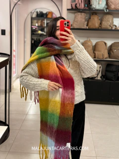 MANTÓN SKORA MULTICOLOR - comprar online