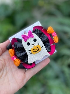 Laço halloween fantasminha