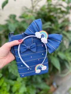 Bolsinha jeans