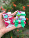 Kit hair clips escolar