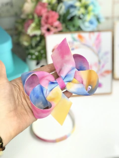 Laço Bella Tie Dye - comprar online