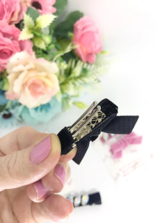 Hair clips baby luxo