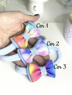 Lacinho Lorena Jeans Tie Dye - comprar online