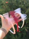 Tiara cristal luxo