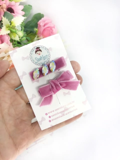 Hair clips baby luxo - loja online