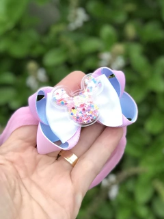 Laço Mickey lantejoulas