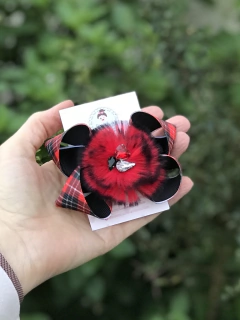 Laço mel xadrez luxo - comprar online