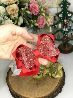 Lívia Glitter Confete - Santo Laço Acessorios