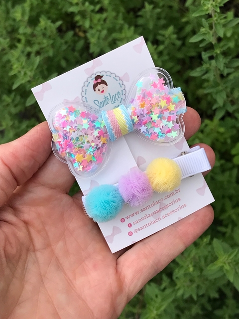 Hair clips cristal