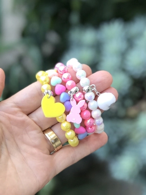 Kit Pulseira coelhinho