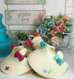 Viseira infantil orelhinha personalizada - comprar online