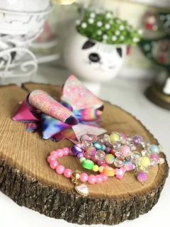 Lívia glitter tie dye na internet