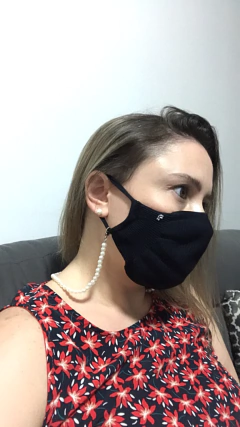 Cordão salva máscara adulto - loja online