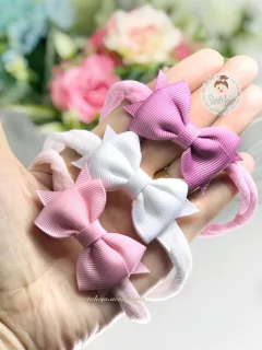 Kit laços de bebê mini lacinhos Ester