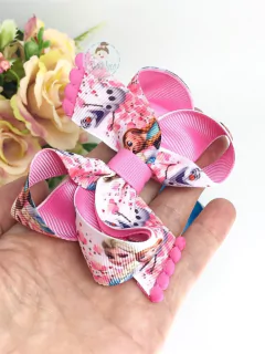 Laço Bella Frozen Pompons - comprar online