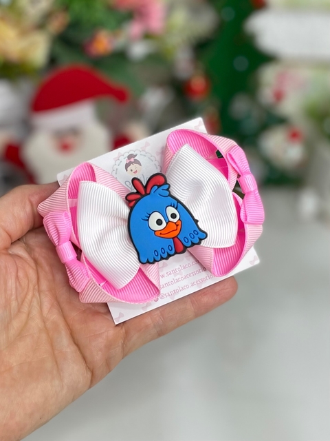 Laço Galinha Pintadinha