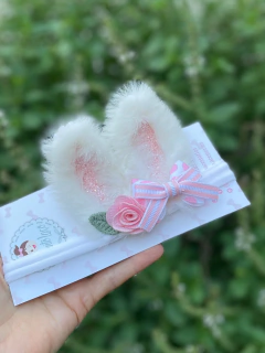 Orelhinhas de coelho luxo