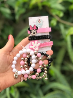 Hair clips Minnie