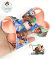 Laço e Tiara Moana Pompom