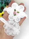 Faixinha Flor Rendada