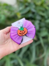 Laço abóbora Halloween (PRONTA ENTREGA)