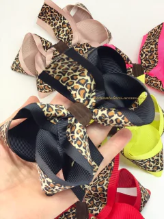 Laço Bella Animal Print Oncinha - loja online