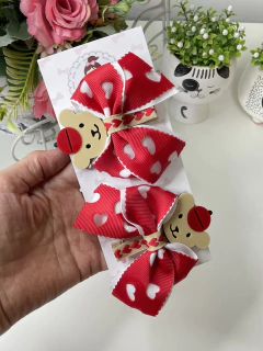 Duplinha Laços Maple Bear