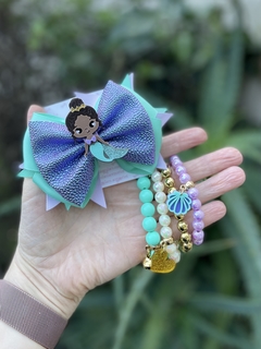 Laço pequena sereia Ariel