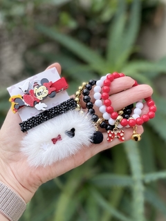 Kit hair clips Minnie