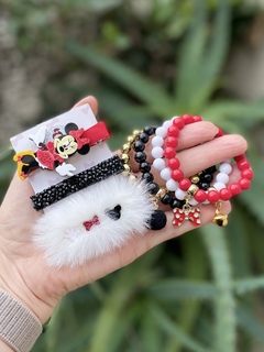 Kit hair clips Minnie na internet