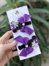 Laço Parzinho Mickey Halloween - (PRONTA ENTREGA)