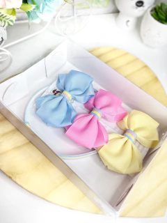 Kit laço e tiara presente