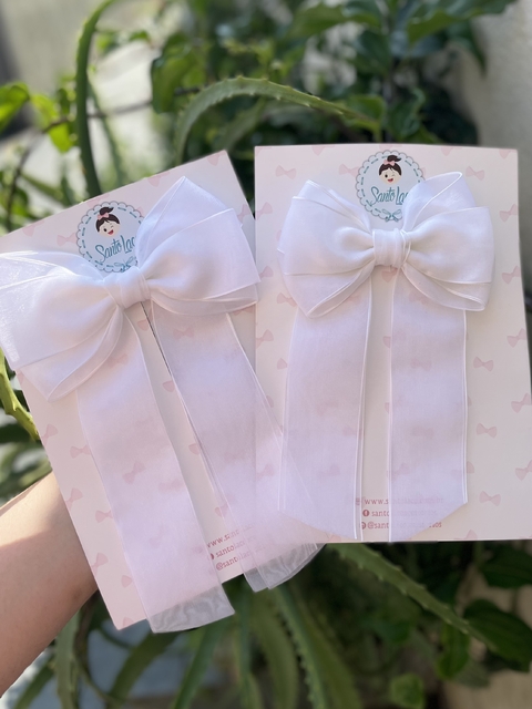 Laço em organza