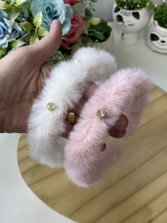 Tiara pelúcia luxo - comprar online