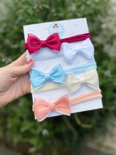 Laço para bebê em organza - comprar online