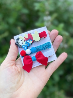 Kit hair clips Mônica - comprar online