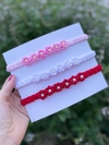 Faixinhas de bebê trança floral