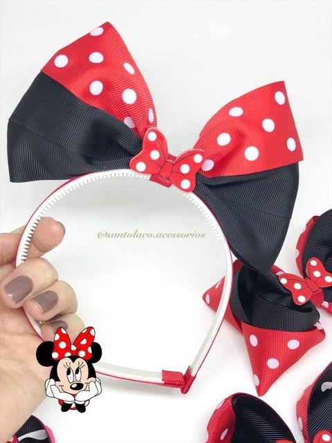 Tiara Sofia Minnie e pulseira